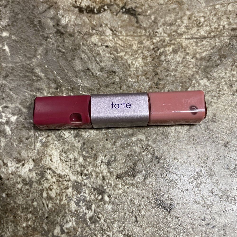 Tarte Lip Gloss Duo Jake & Samantha Travel Size .1oz X2